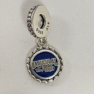 Pandora Disney Wish Cruise Line Wish Inaugural Charm, S925 Silver Jewelry